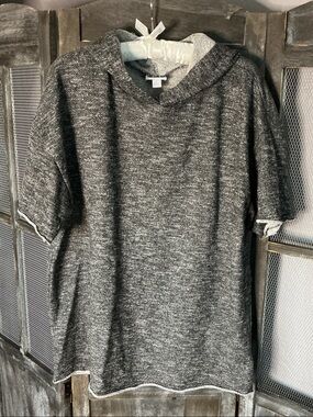 LuLaRoe Frankie style short sleeve hoodie